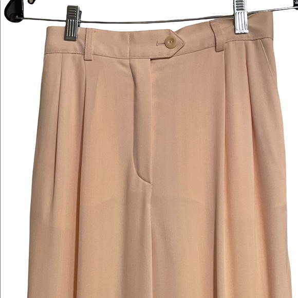 Escada by Margaretha Ley High Waist - Light Academia Wool Pants - Picture 6 of 8